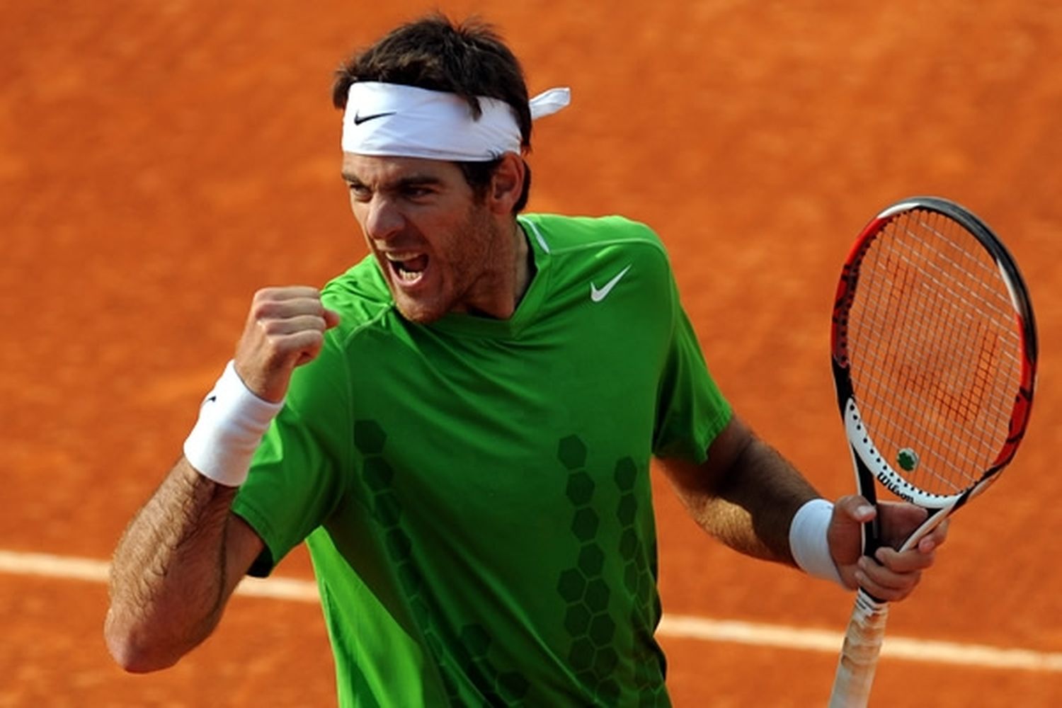 Del Potro se prepara para su gira en polvo de ladrillo
