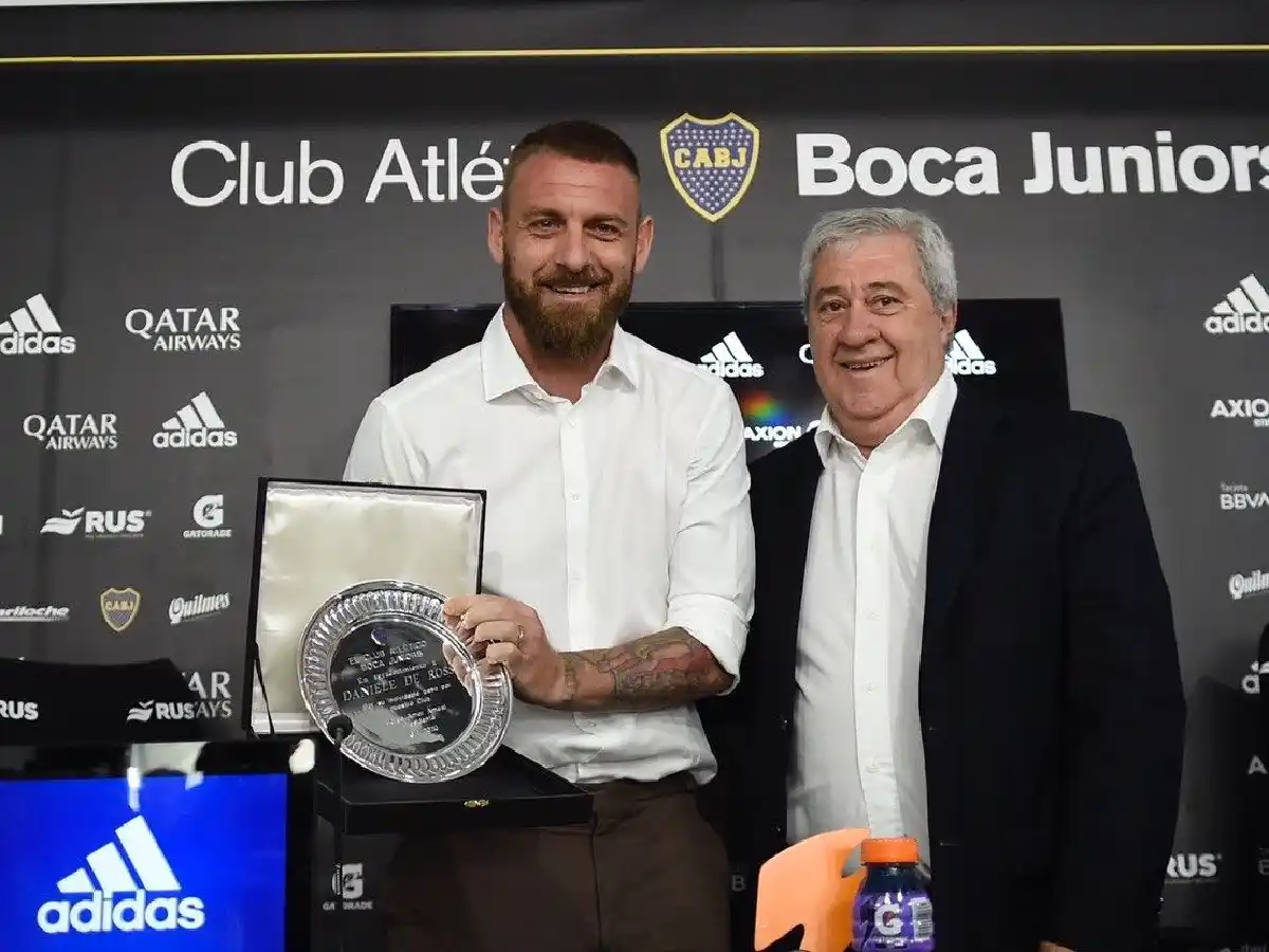 De Rossi: "Una parte de mi corazón se queda en Boca"