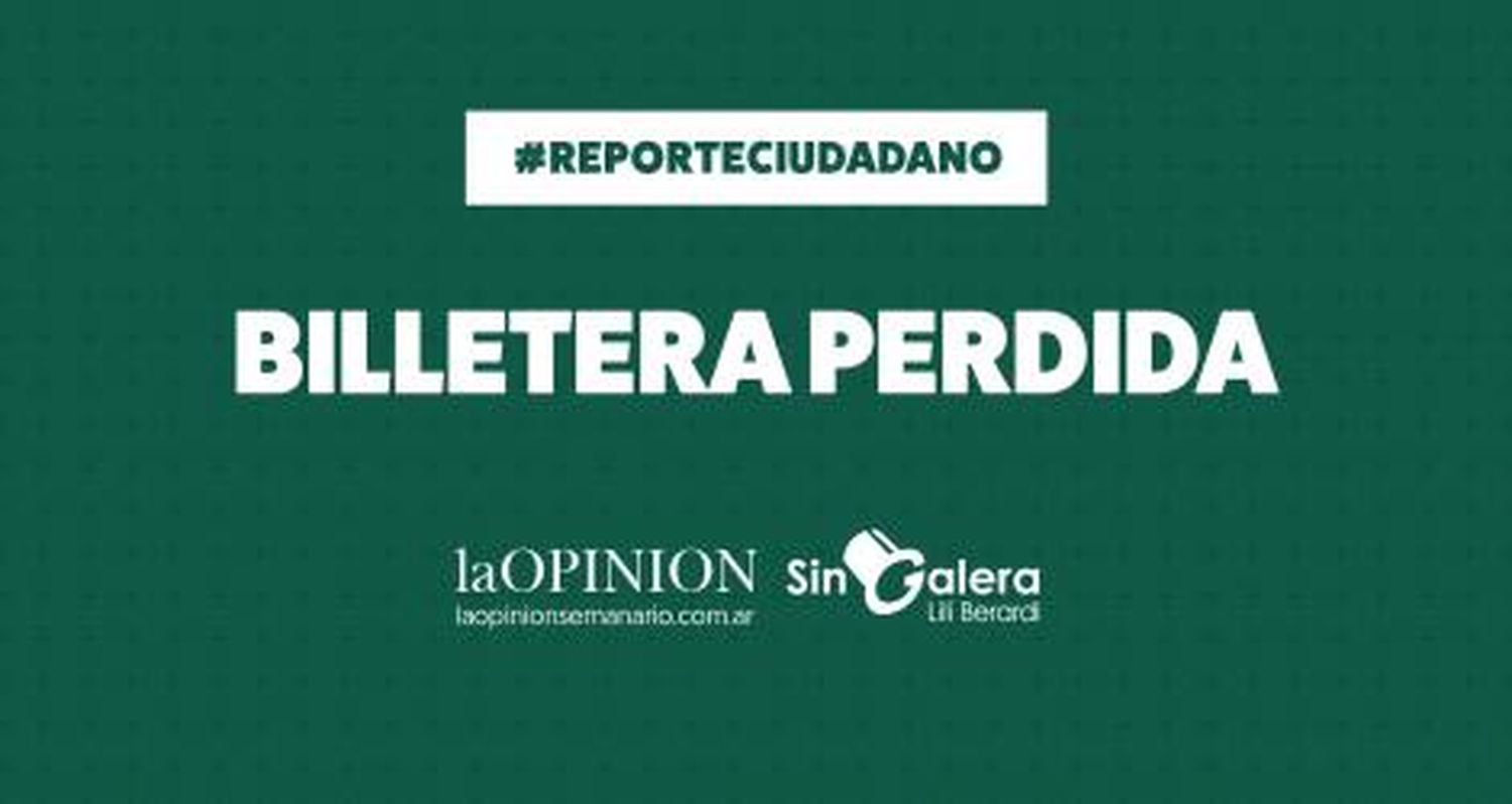 Juan Pablo busca su billetera