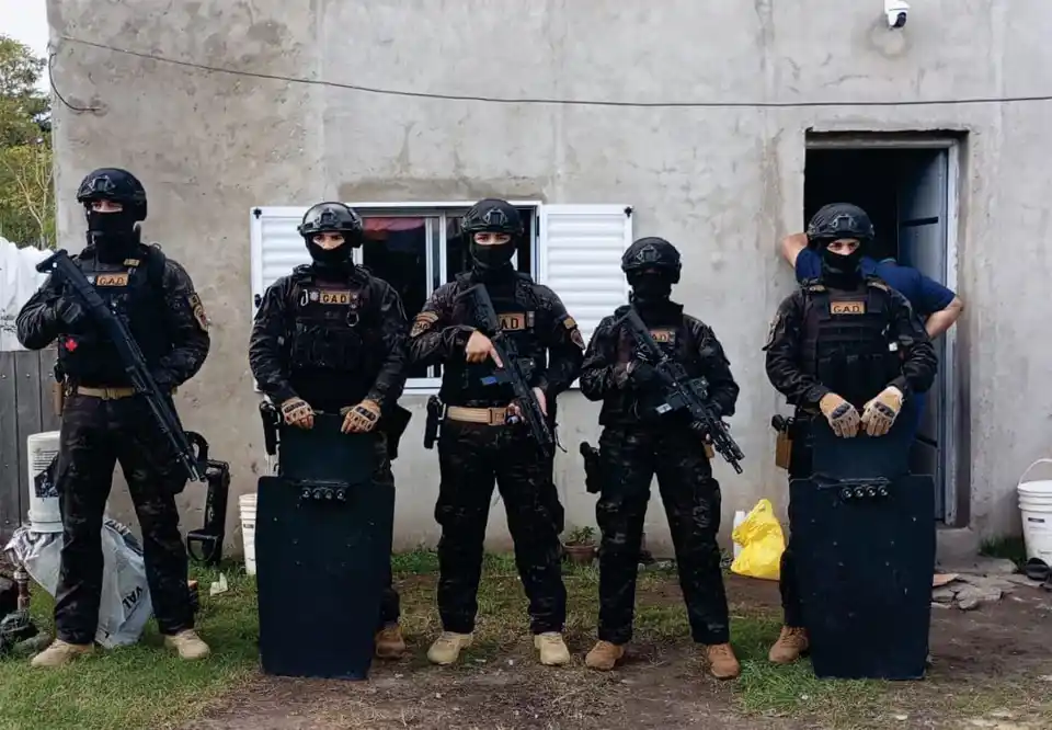 El procedimiento se realizó en un domicilio de María Ignacia