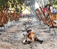 Pan dulce, fogones y banquete comunitario