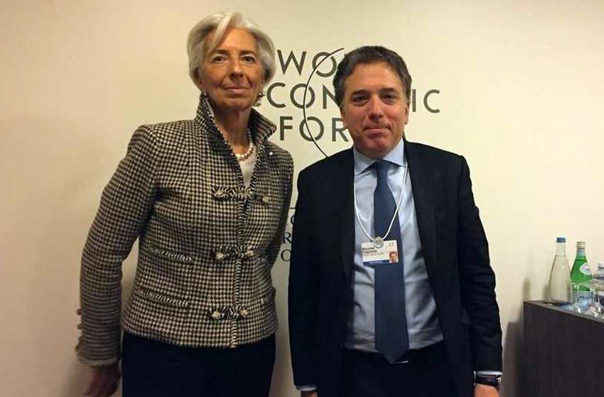 Lagarde felicitó a Dujovne y Sandleris por haber “estabilizado” la economía