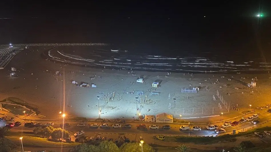 Mar del Plata disfrutó de un domingo inolvidable con una térmica de 41°