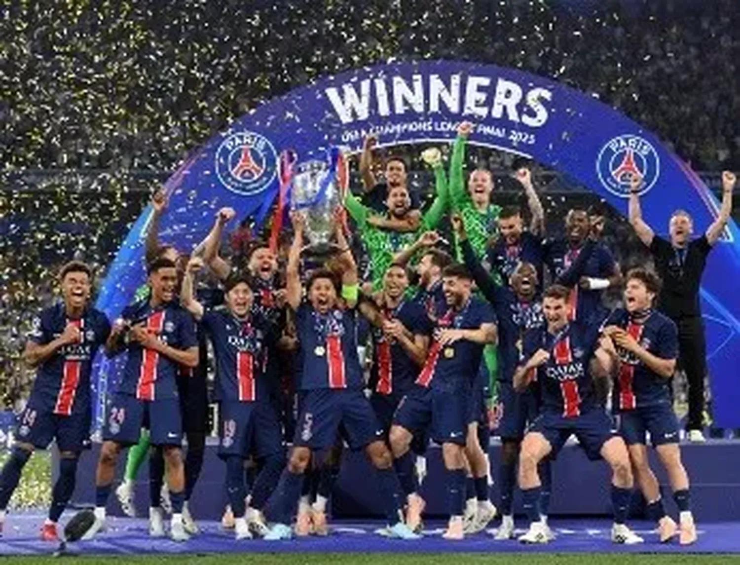 ¡PSG, campeón!