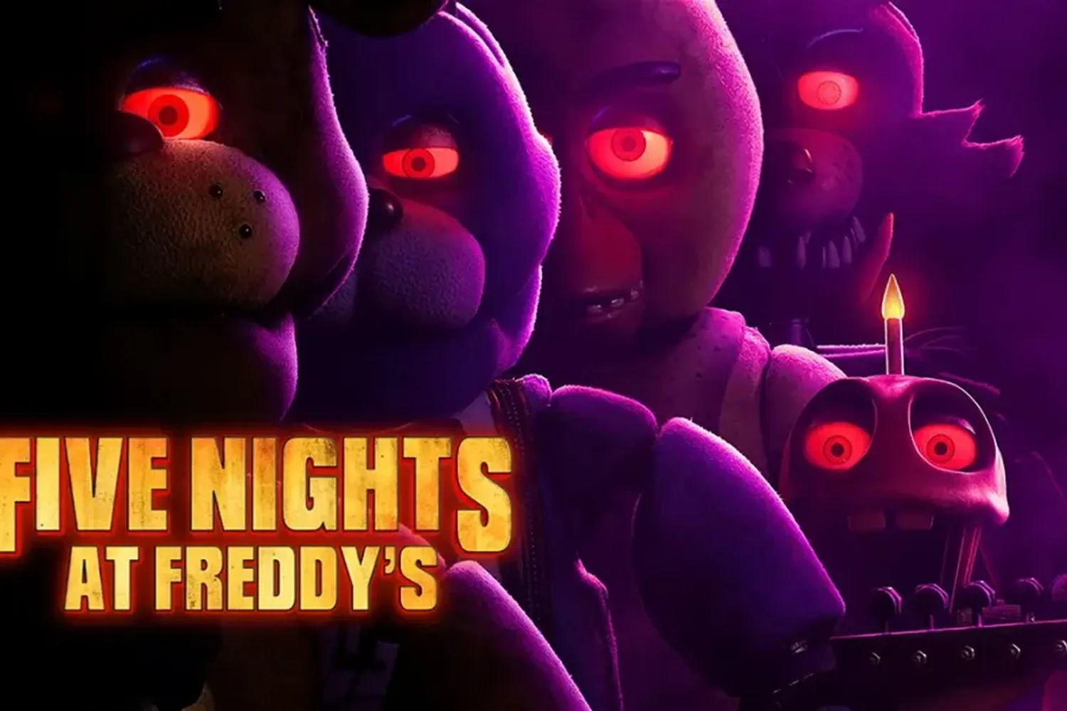  “Five Nights at Freddy's”, Se proyectará doblada desde el viernes hasta el martes a las 21:00