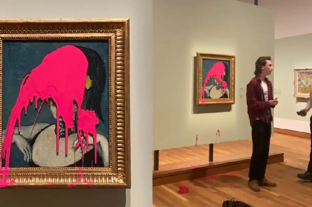 Vandalizaron un cuadro de Picasso