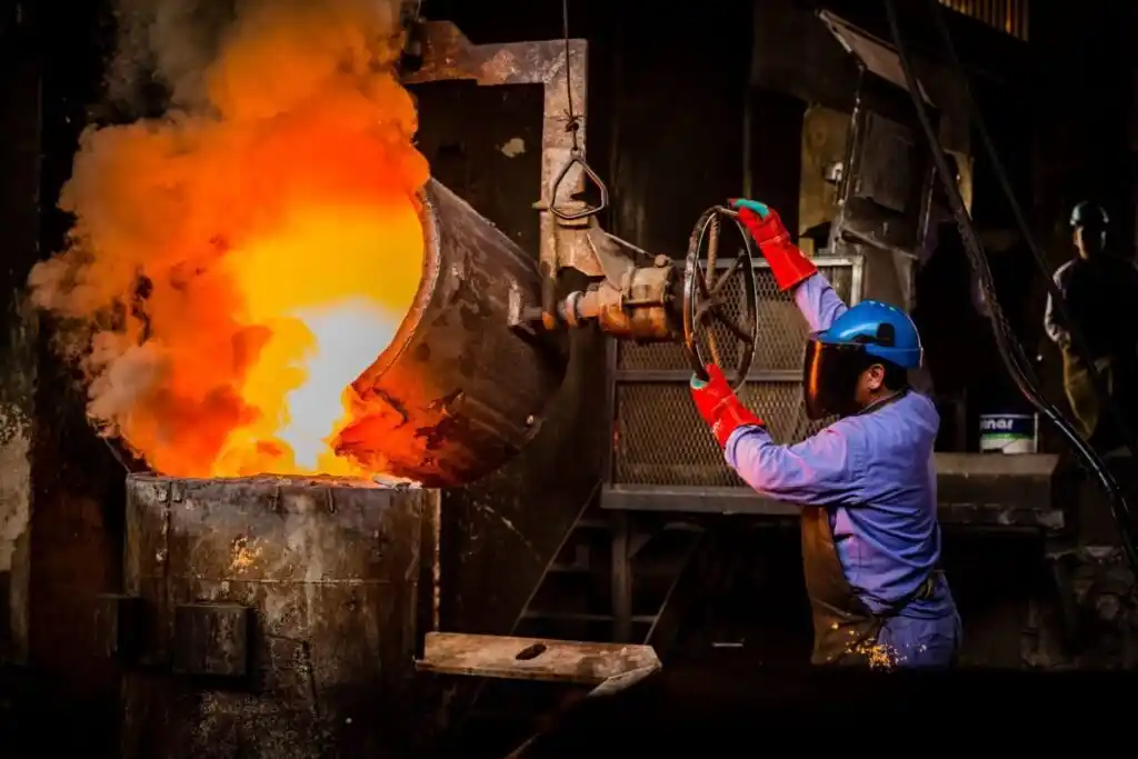 El sector de la fundición mantiene una contracción anual del 4,9%.