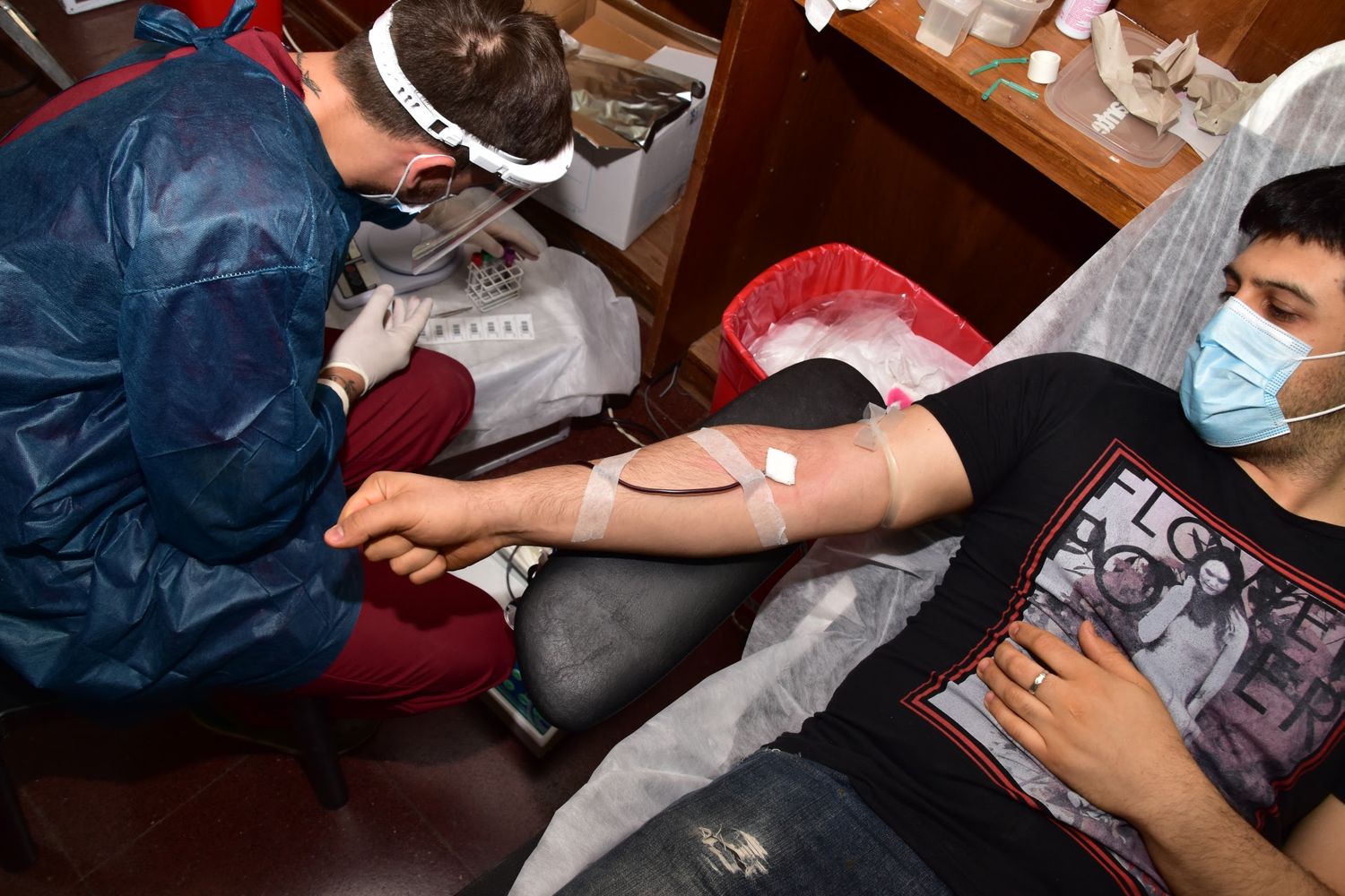 El Cudaio conmemora el día del donante con colectas de sangre