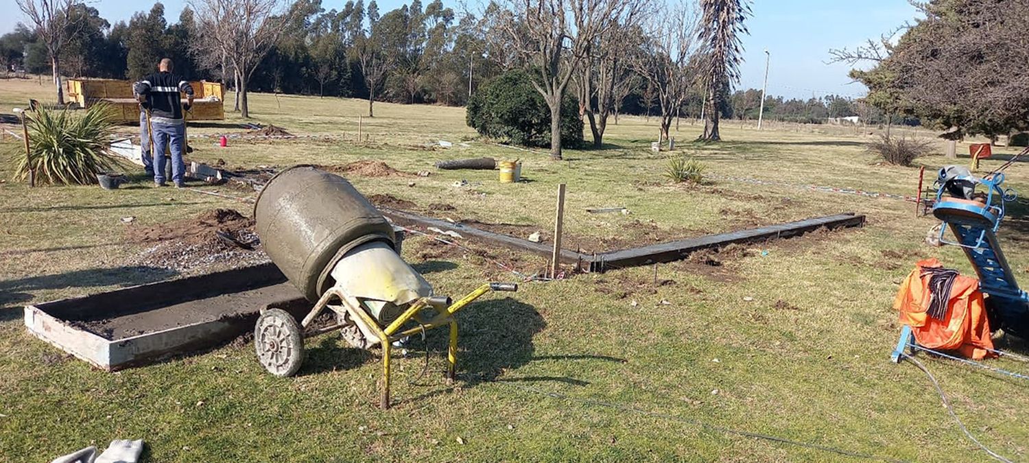 Iniciaron obras del Presupuesto Participativo en Ramón Santamarina