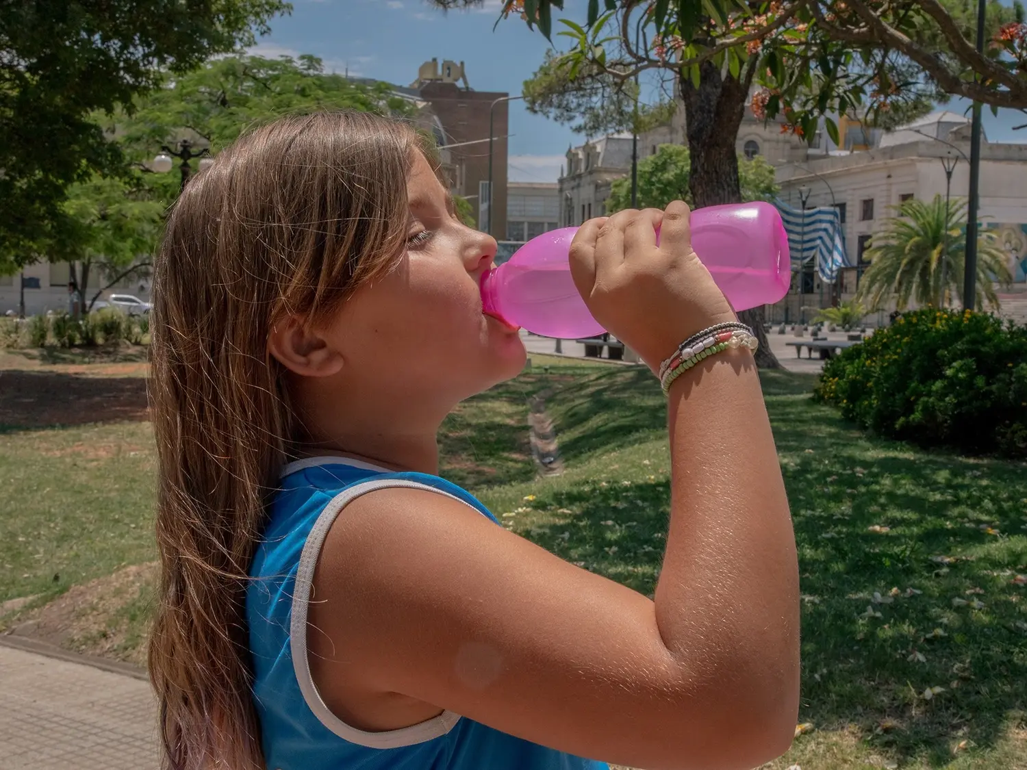 Prevención de la deshidratación en niños en el verano