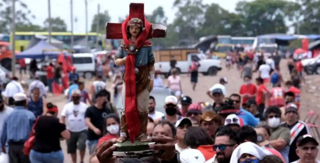 Gaucho Gil: más de 300.000 personas pasaron por el santuario