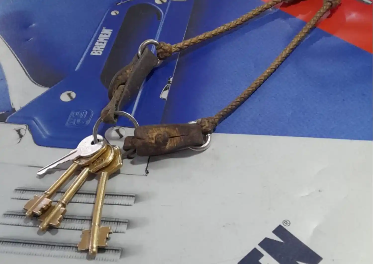 Encontraron estas llaves en Boulevard Moreno al 235