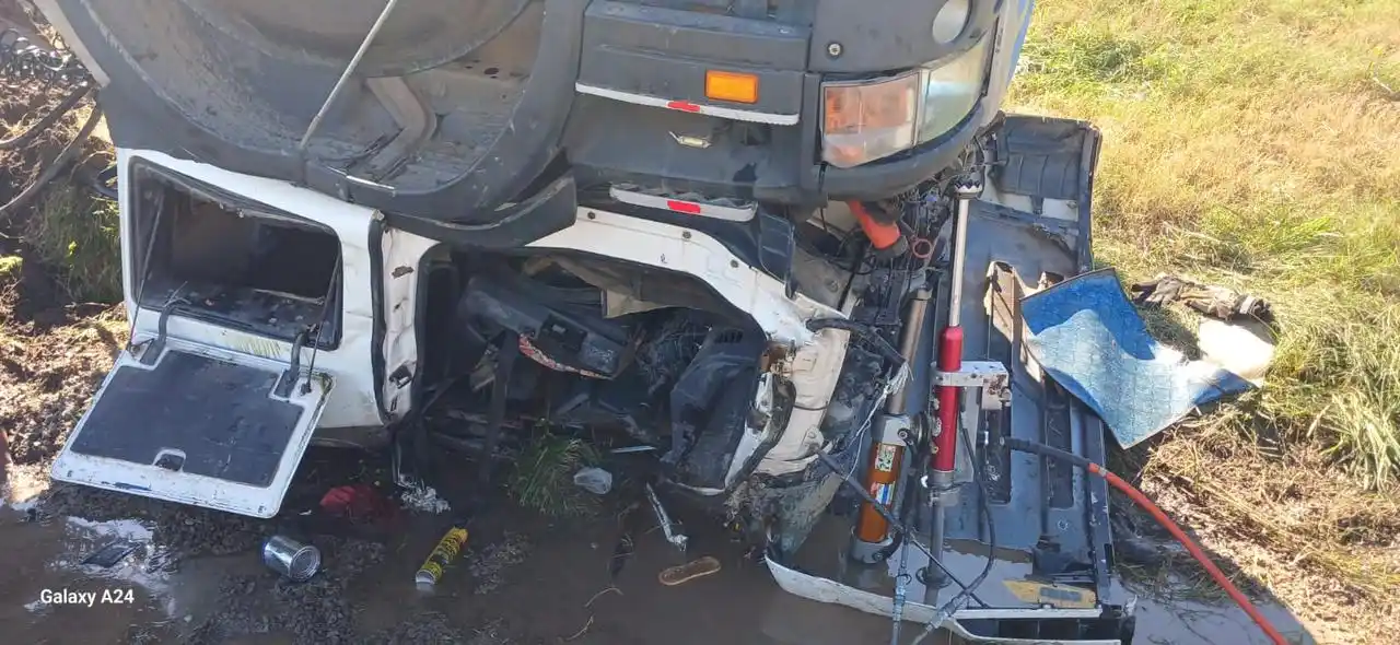 vuelco de camión - 3