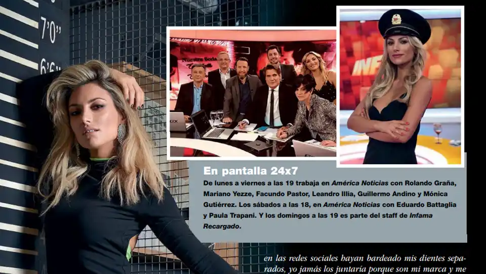 Sofía Macaggi: "Quisiera conducir un mega show como el de Susana Giménez"