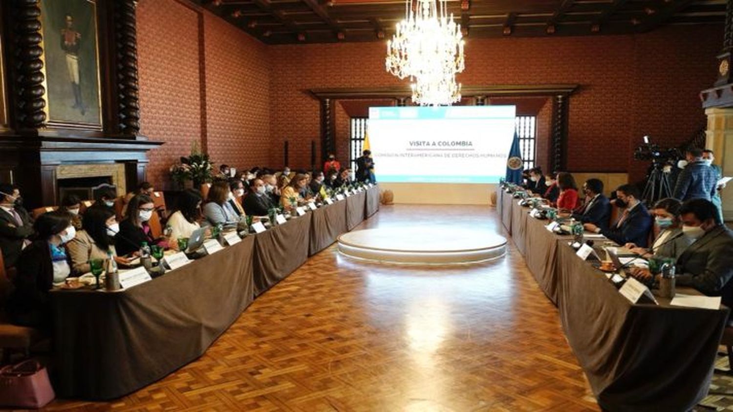EVALÚAN 584 DENUNCIAS: la CIDH se reúne con el gobierno de Colombia para evaluar violaciones a DDHH en protestas