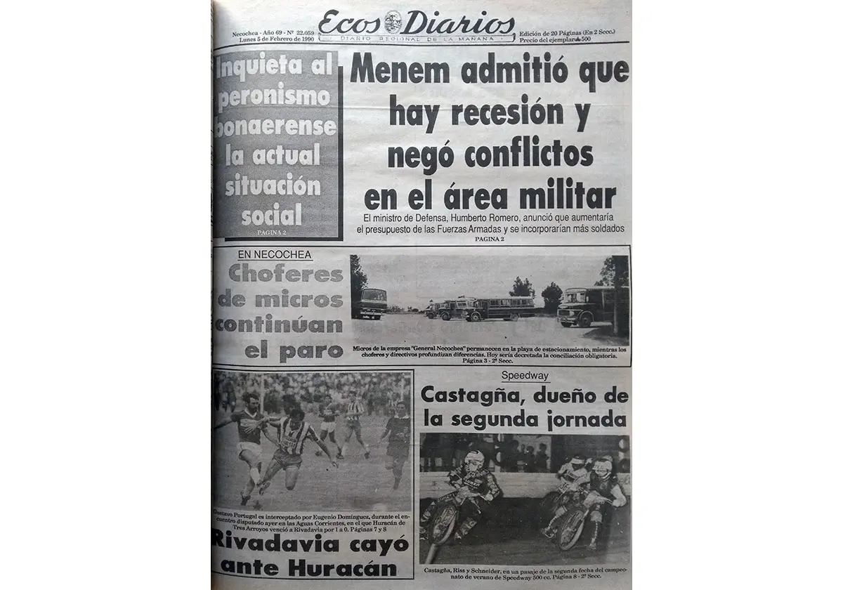 Lunes 5 de febrero de 1990