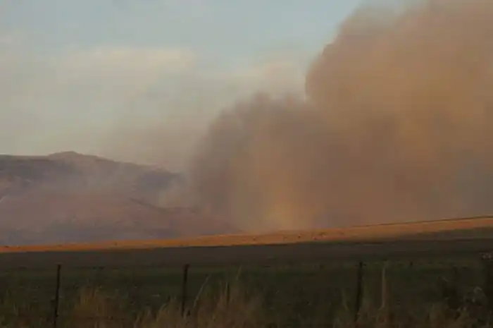 Nuevo incendio en la zona serrana de Tornquist