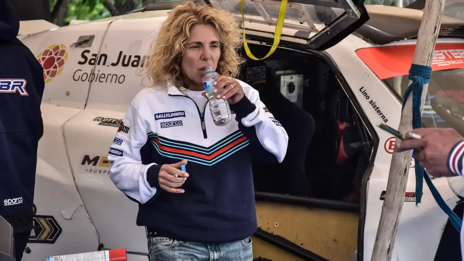 Dobal compitió en San Francisco del Monte de Oro.