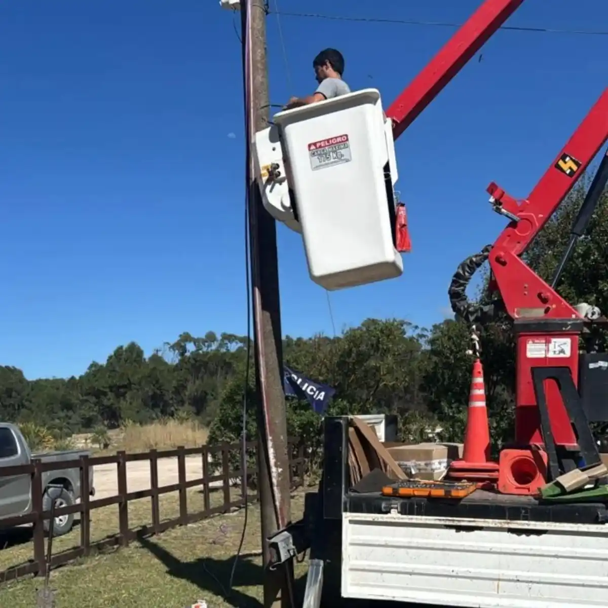Arenas Verdes. Más segura con la adquisición de la  sirena comunitaria.