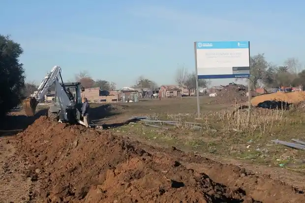 Se realizan trabajos en terrenos adquiridos para PROCREAR