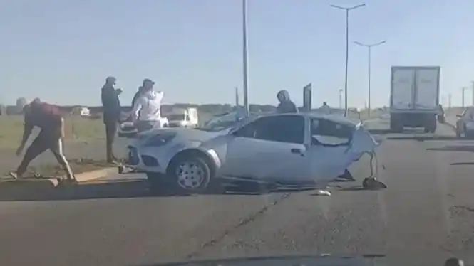 Un nene de 2 años murió en un choque fatal en la Ruta 11