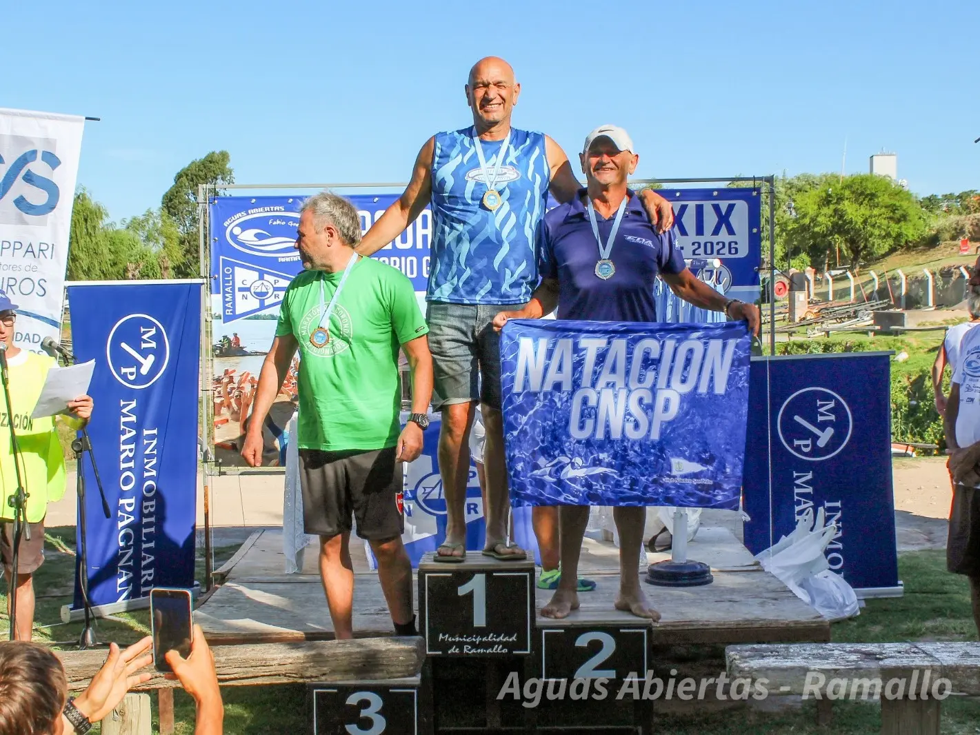 Fernando Bennazar fue el mejor sampedrino en Ramallo. PH: agencia