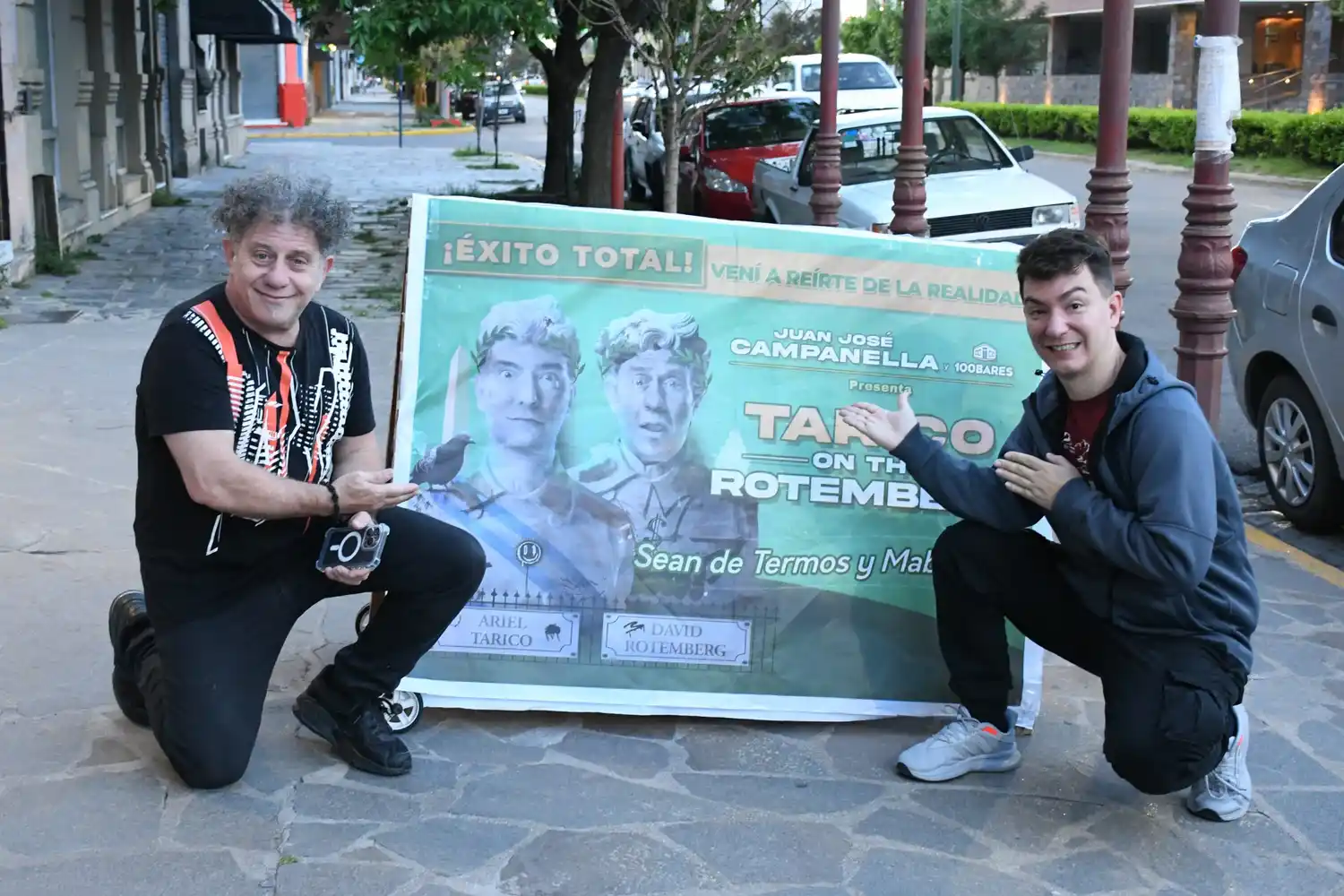 Ariel Tarico y David Rotemberg, dos grandes humoristas en el Teatro Municipal
