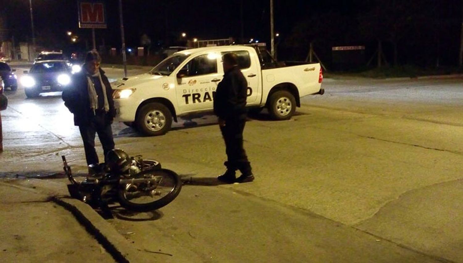 Joven sufrió graves heridas tras un violento choque en 66 y 75