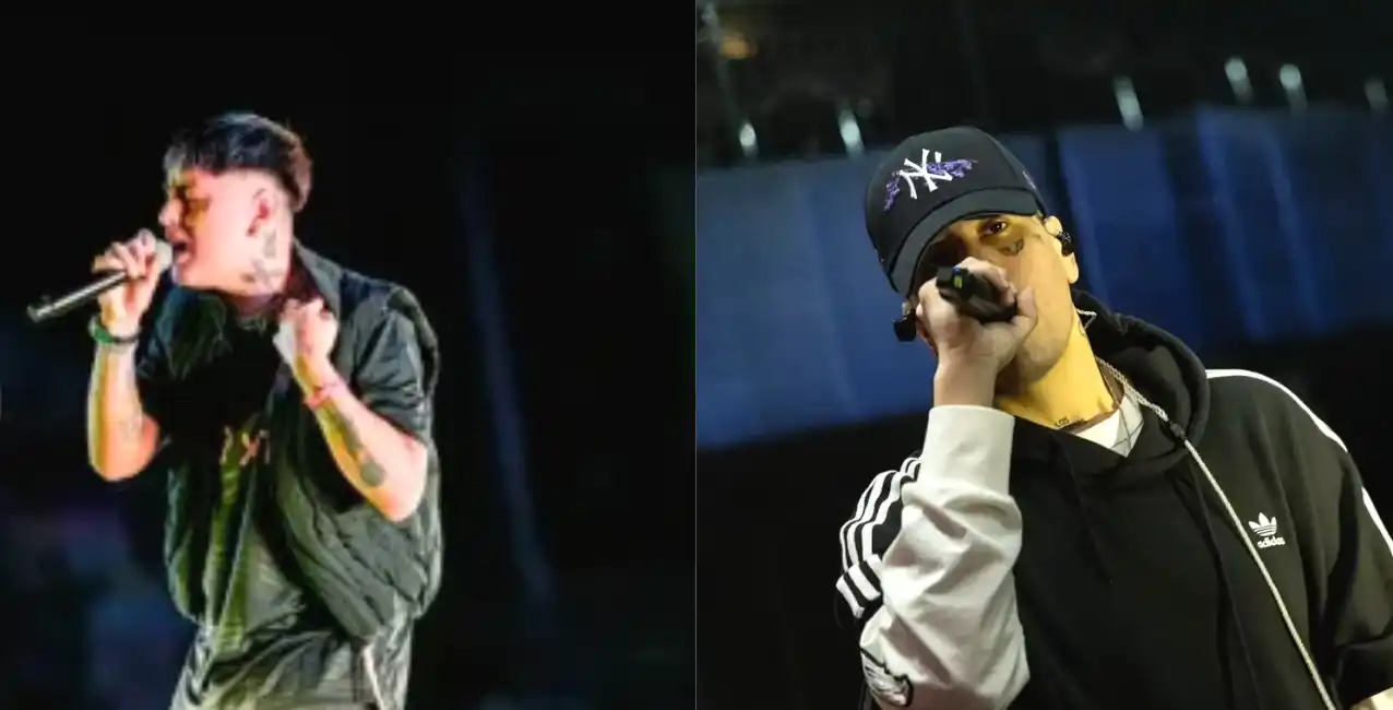 El cantante fue uno de los invitados a la presentación de Messi en Inter Miami.