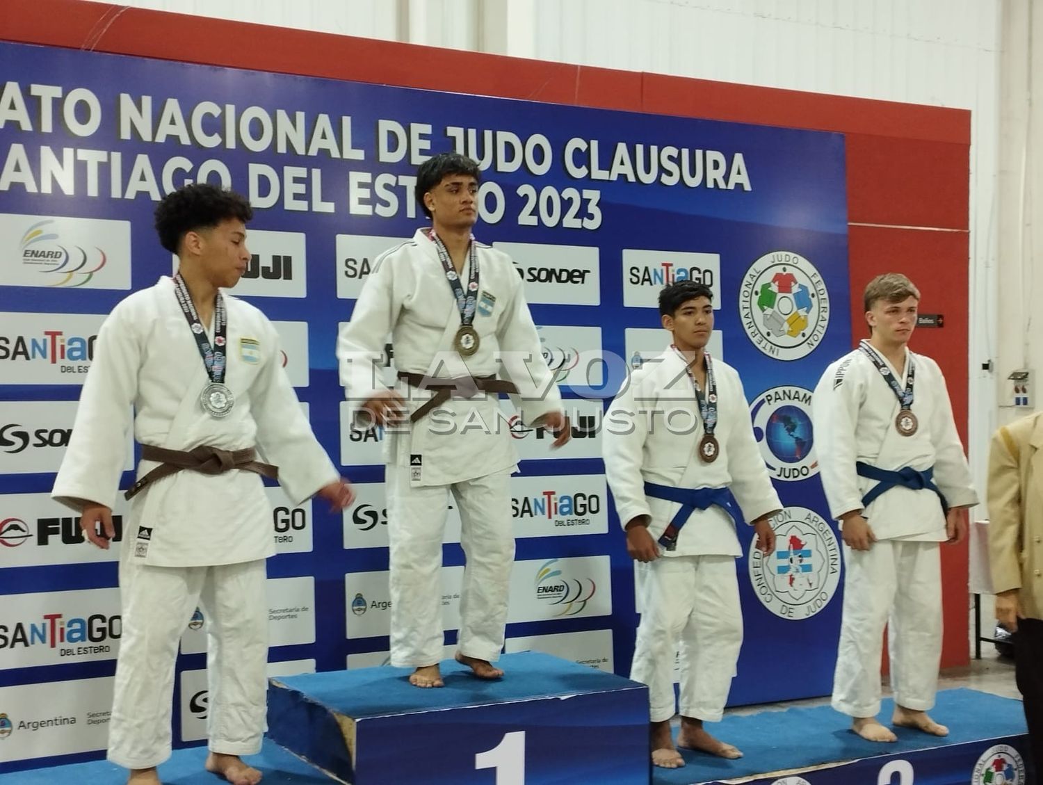 Tobías Vidal es campeón argentino de judo.