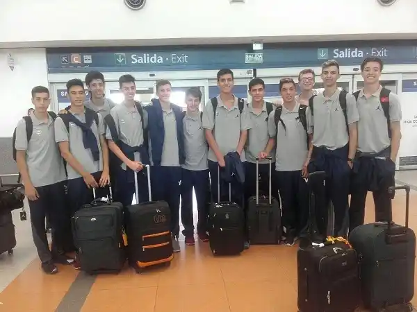 Mateo Díaz viajó a Turquía con la Selección Argentina U16