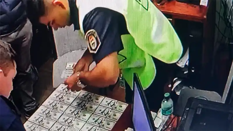 Incautaron 25.000 dólares a tres pasajeros en Gualeguaychú