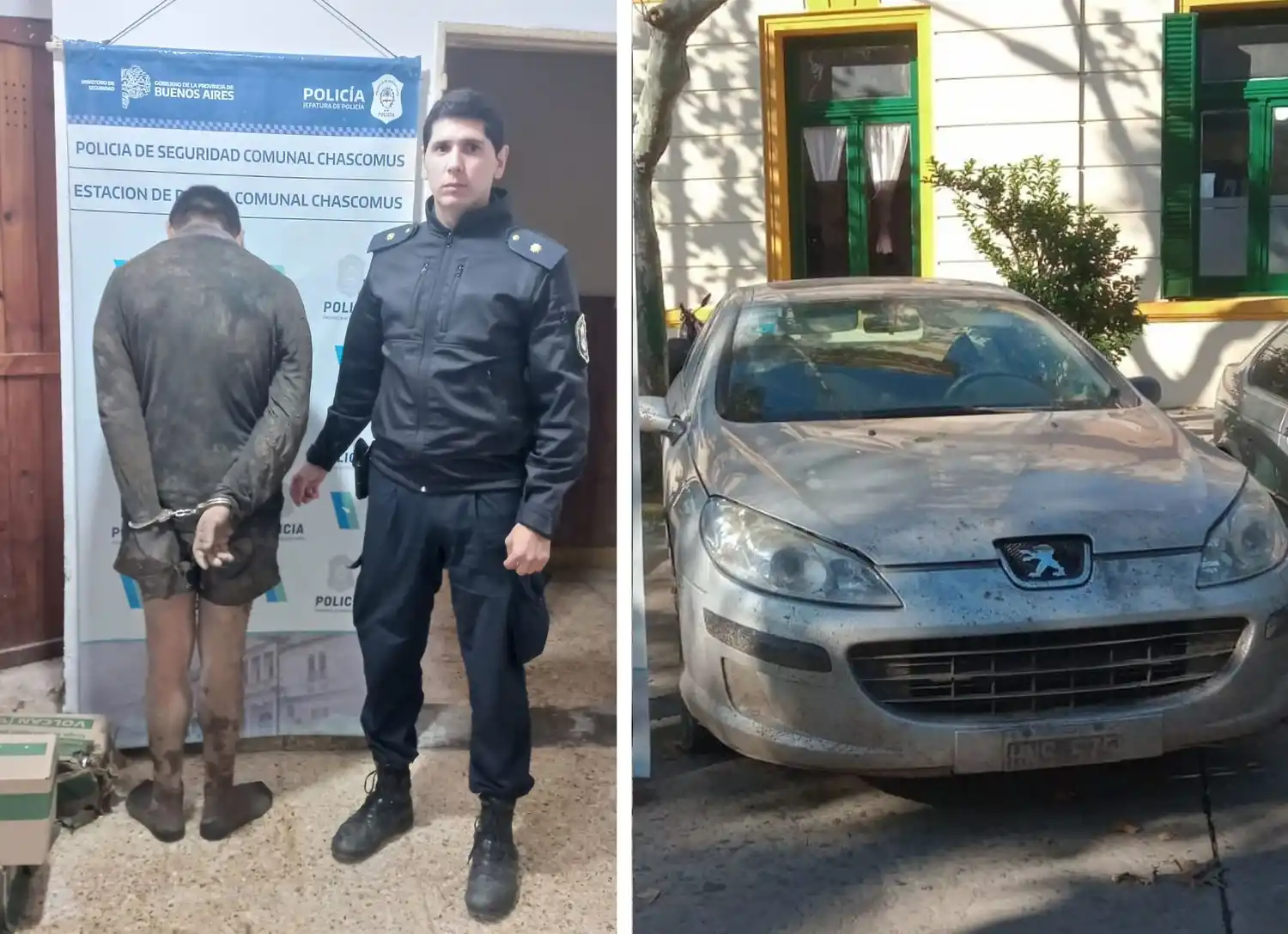  Tras allanamiento positivo por el Robo Escruche, se bajó la detención al imputado