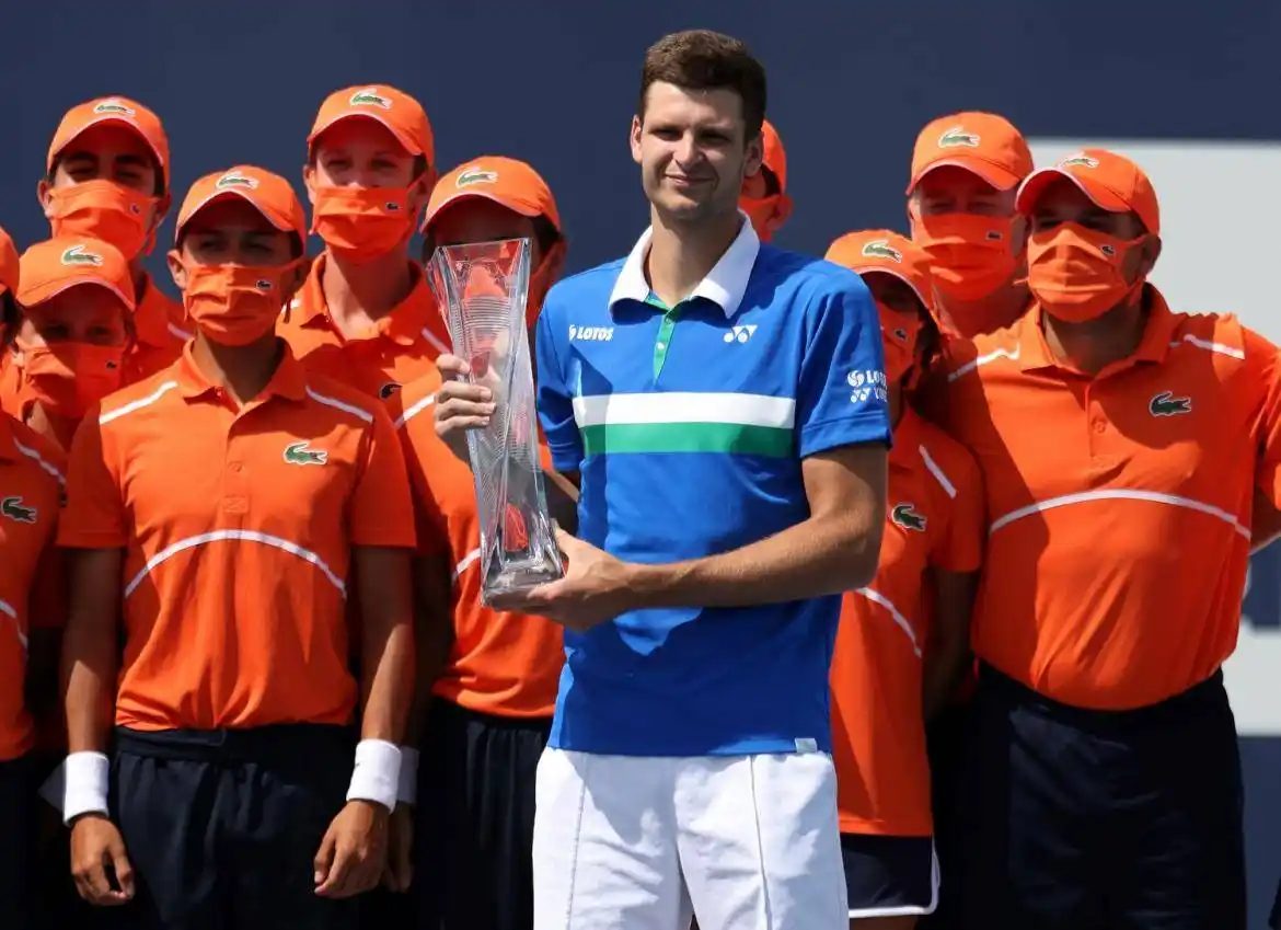 Hubert Hurkacz hace historia: ganó el Masters 1000 de tenis de Miami