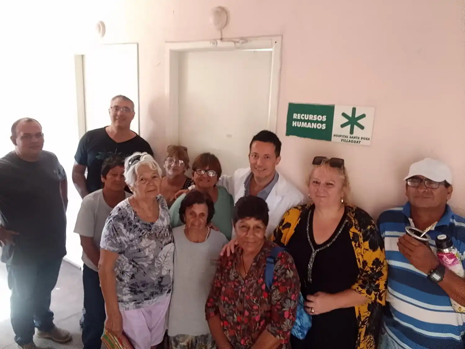 Reunión entre APAD, Barrios de Pie Libres Villaguay y autoridades del Hospital Santa Rosa