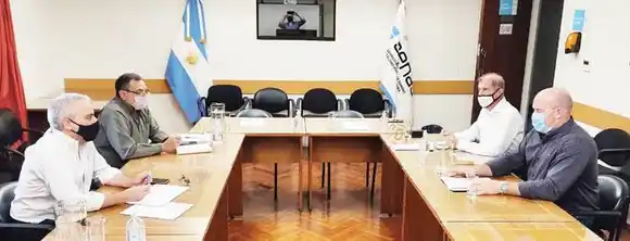 Fructífera reunión en la Sede Central del SENASA