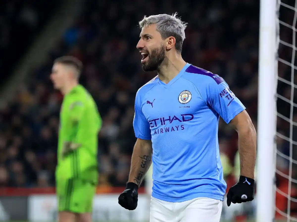 Agüero le dio la victoria al City 