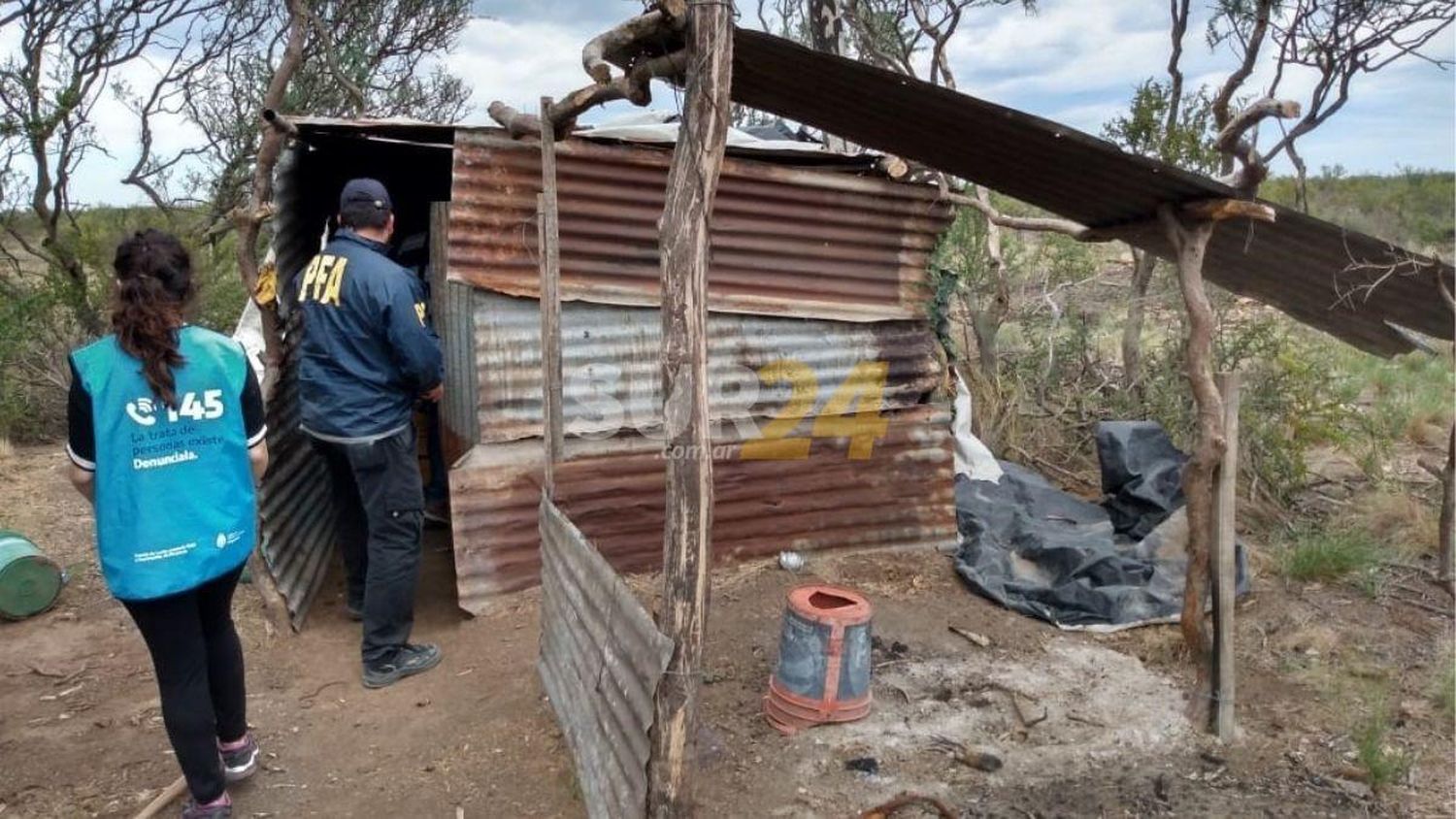 Rescatan a 3 personas sometidas a explotación laboral y a vivir en condiciones inhumanas