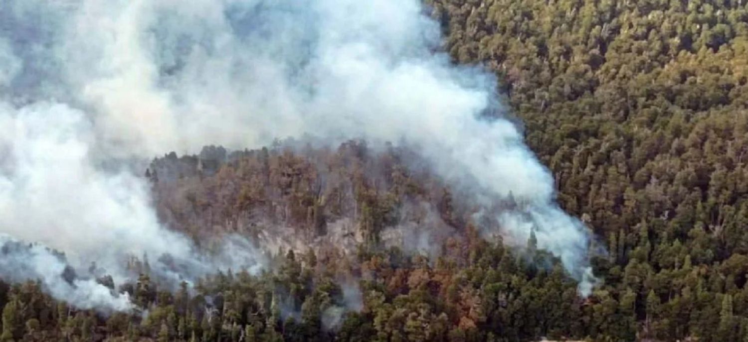 Ya ardieron 3500 hectáreas en el parque Nahuel Huapi