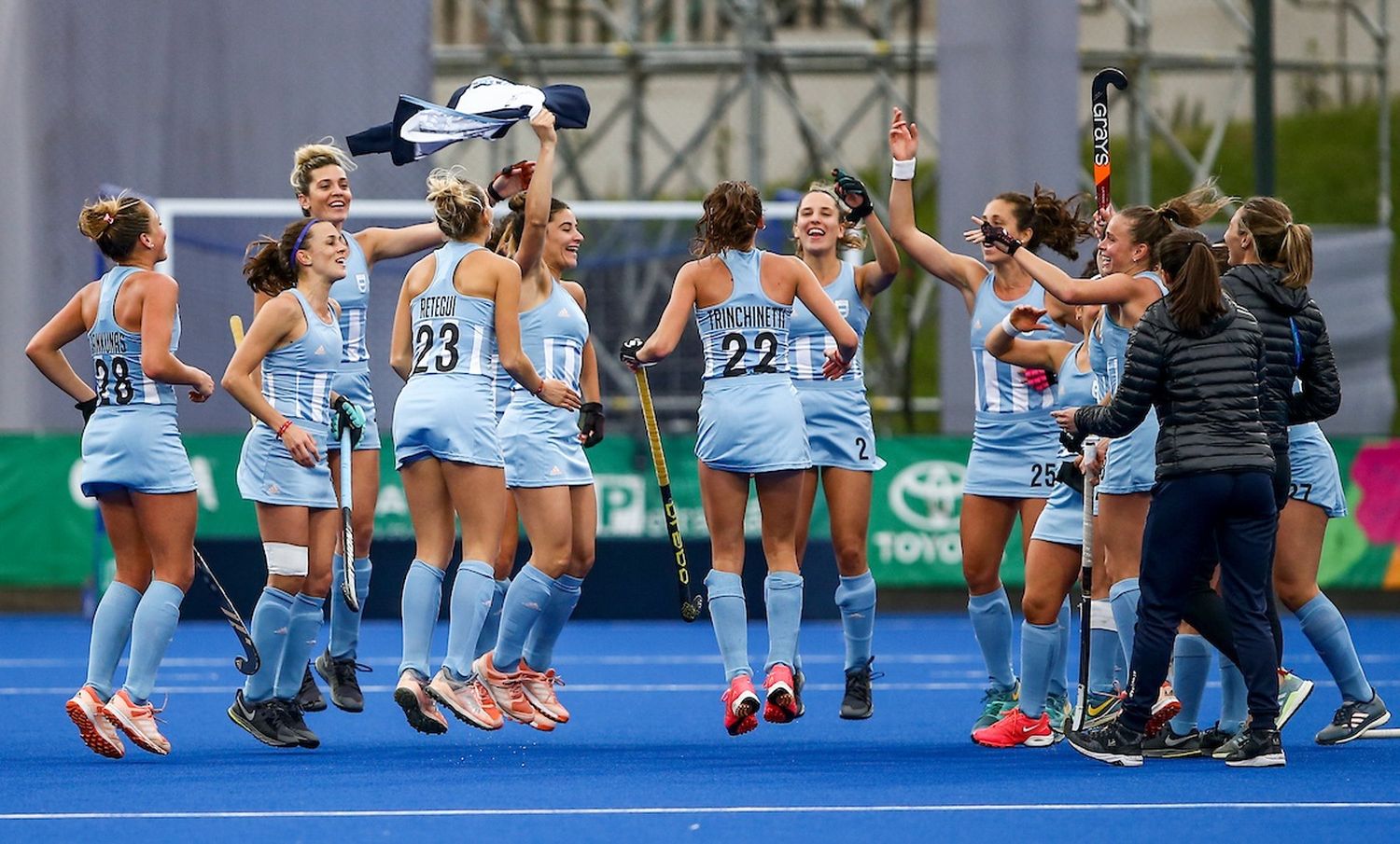 Las Leonas se impusieron ante Chile por 3 a 1 y se clasificaron para la final