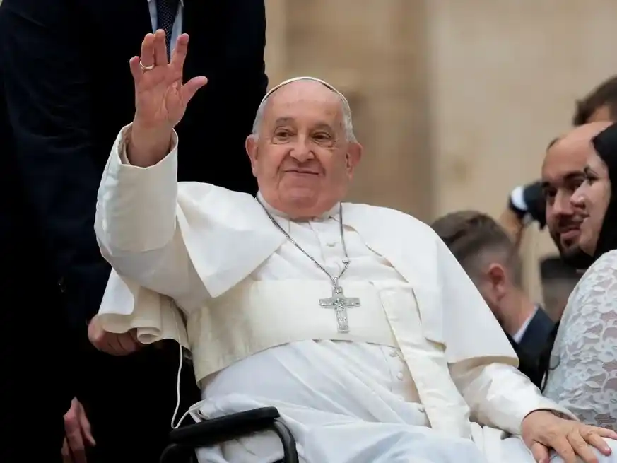 El Papa está internado desde el 14 de febrero. Foto: REUTERS.