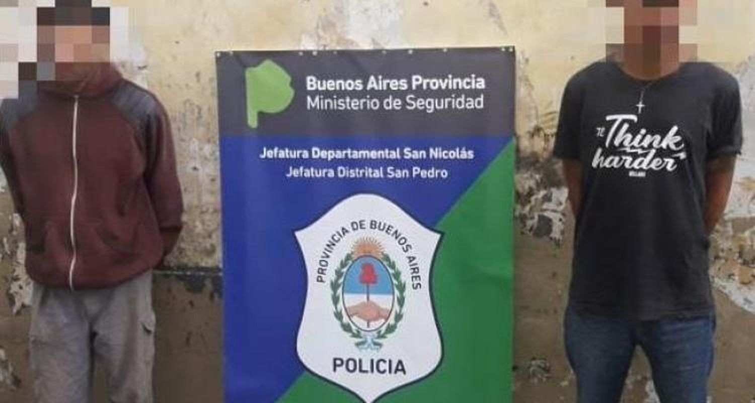 Delincuentes robaron una moto, intentaron lo mismo con otra y terminaron presos