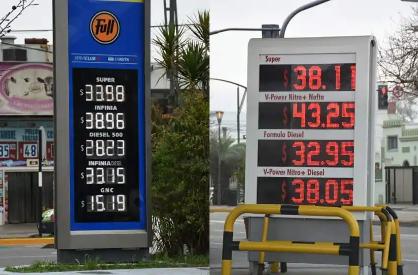 Nuevas subas en los combustibles lleva a las naftas a trepar los 40 pesos