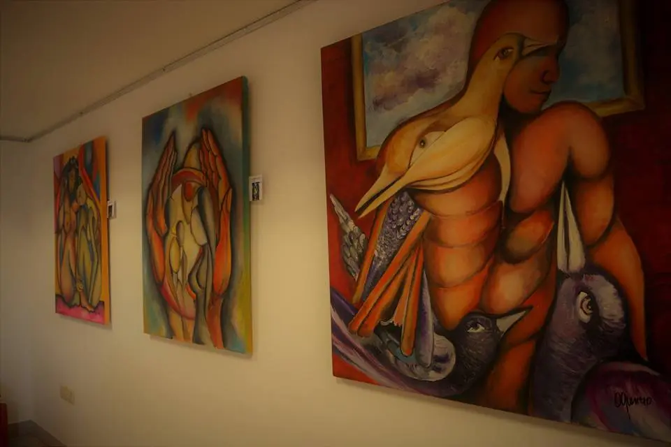Amplia variedad de temáticas en la obra de artistas locales