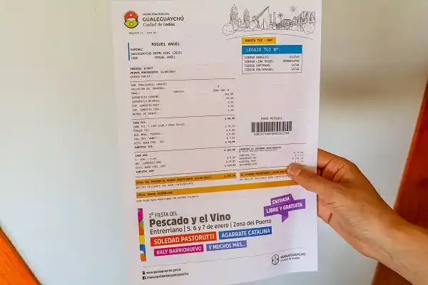 Sólo por este mes, la tasa municipal tendrá un único vencimiento