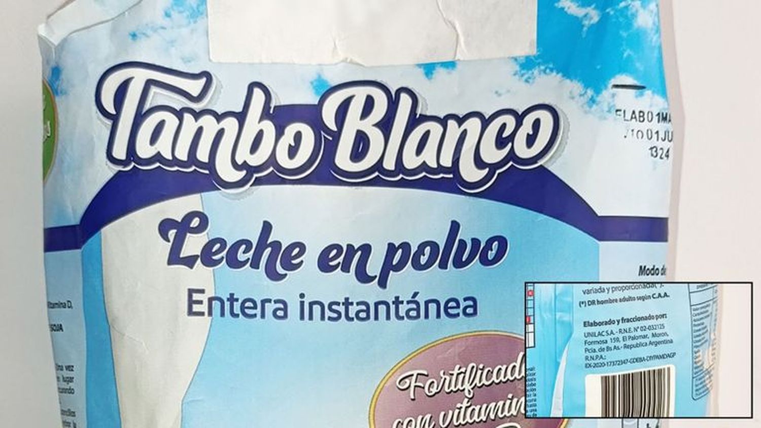 La leche Tambo Blanco ya tuvo problemas de comercialización en Santa Fe y Entre Ríos.