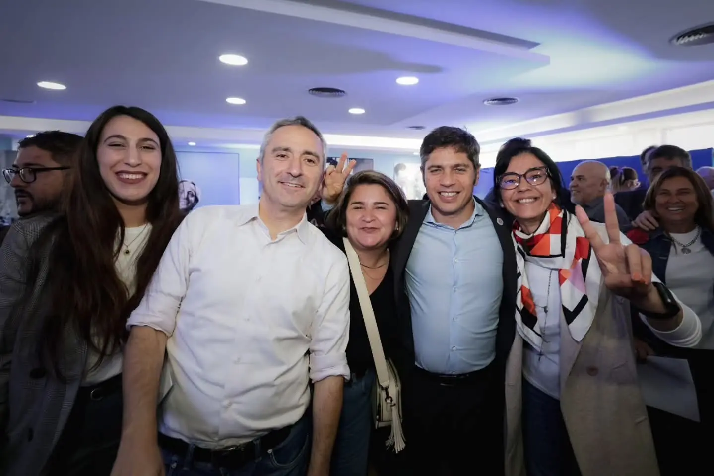 El gobernador Axel Kicillof