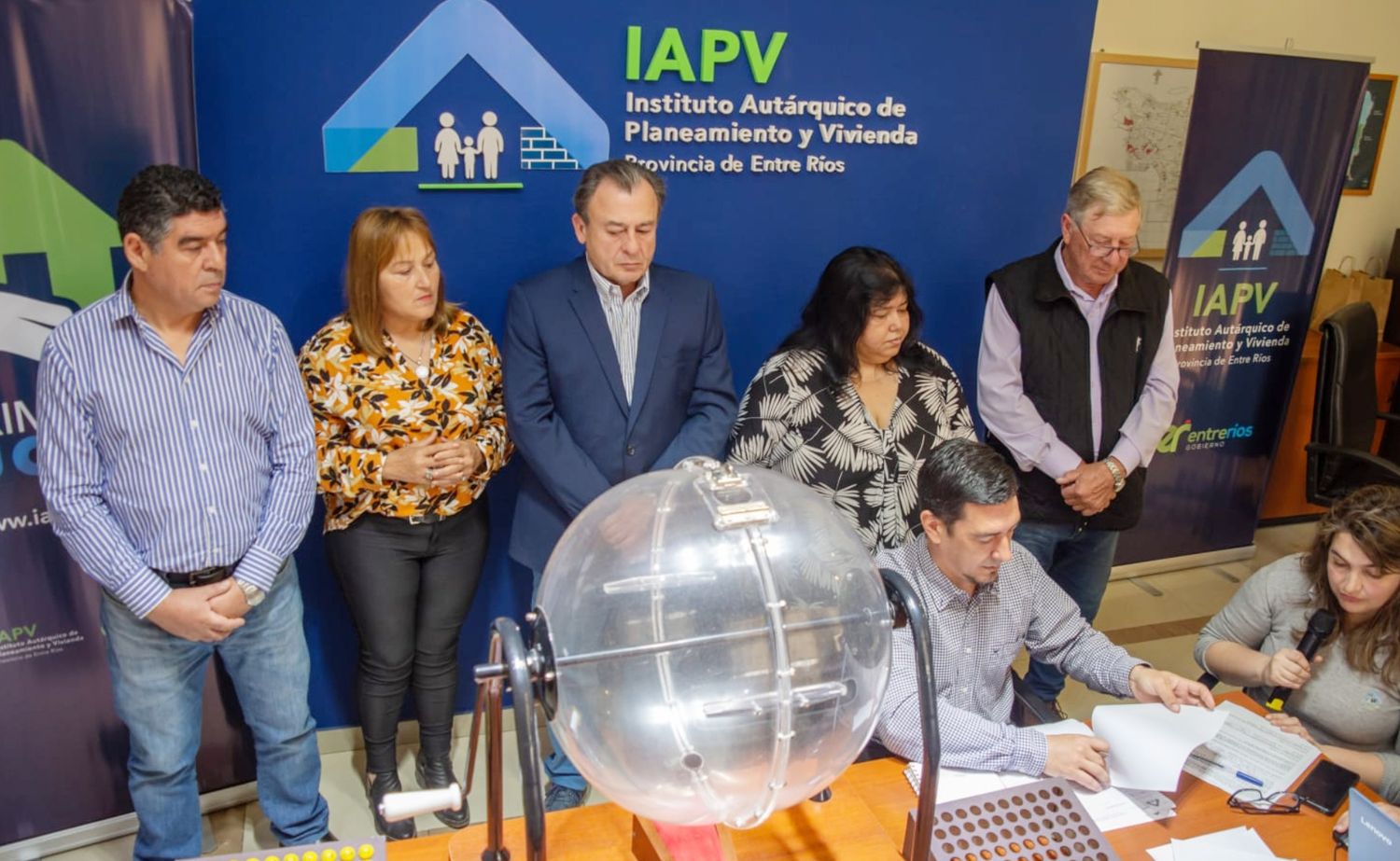Sortearon 34 viviendas para cuatro localidades entrerrianas