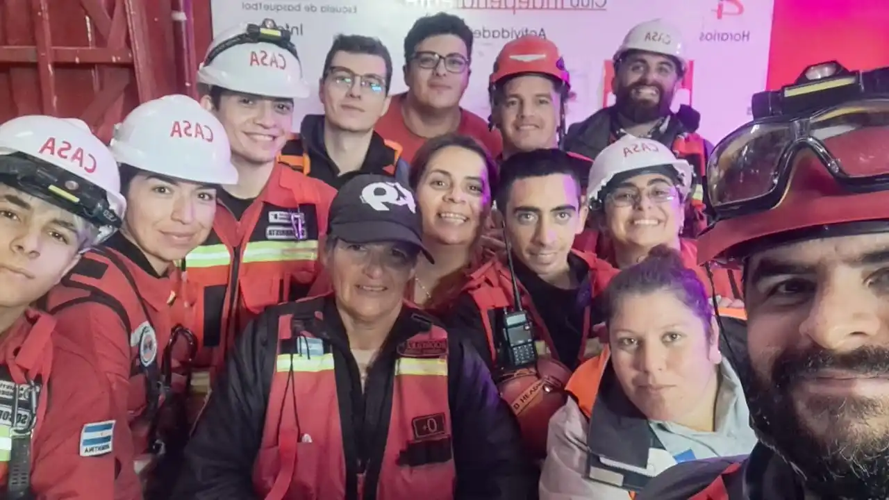 La Asociación K9 Gualeguay prestó asistencia en Zárate durante el temporal