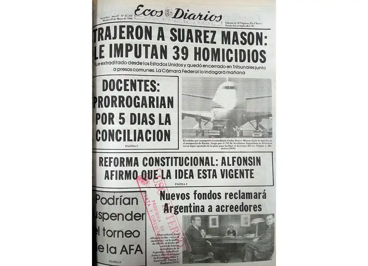Martes 10 de mayo de 1988